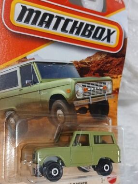 Matchbox 1970 Ford Bronco Toy Car